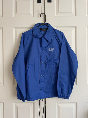 VTG Air Force Academy David Peyser Warm-up Snap Jacket  USA Made 70s 80s Mens M-image