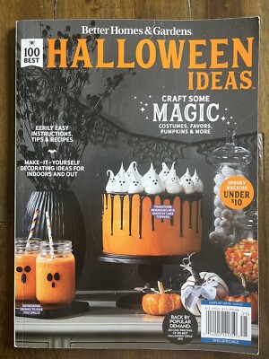 Better Homes & Gardens 2022 Halloween Ideas Magazine-image