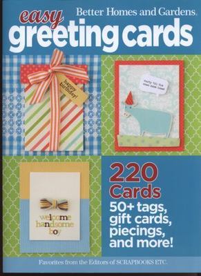 Easy Greeting Cards (Better Homes and Gardens Cooking) Better Homes and Gardens-image