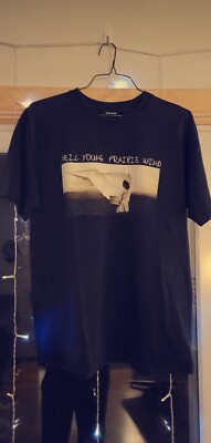 Vintage Y2K Neil Young Prairie Wind Tour Concert Shirt-image