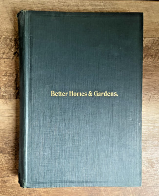 Collection of BETTER HOMES AND GARDENS September 1924-July 1925, Vintage-image