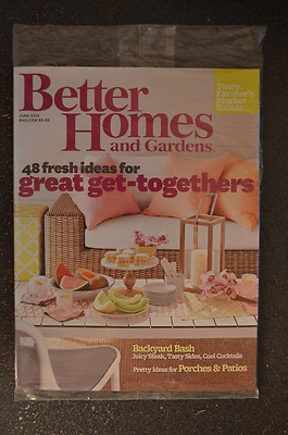 Better Homes and Gardens Magazine - June 2013 -   unopened sealed new-image