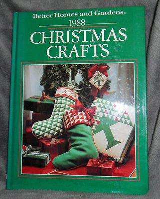 Better Homes and Gardens 1988 Christmas Crafts - Hardcover-image