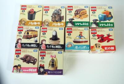 Studio Ghibli Dream Tomica 10 Types Complete Set Takara Tomy From Japan New-image