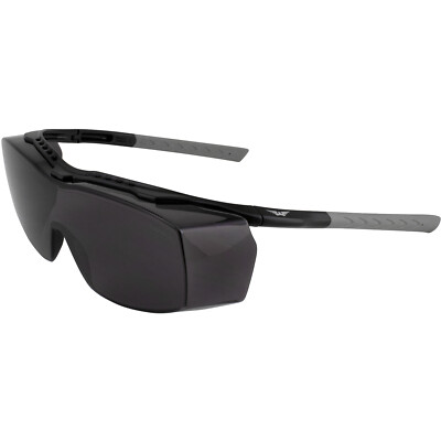 Global Vision Eyewear Eyesolates Motorcycle Fit Over Safety Glasses Smoke Lenses-image