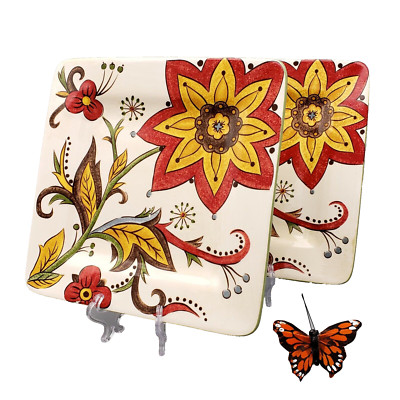 Pier 1 Imports San Marino Desert Plate Set-image