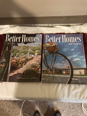 Lot Of Two 1949 Better Homes & Gardens Magazines August And September-image