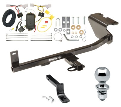 Trailer Tow Hitch For 12-17 Mazda 5 Complete Package + Wiring Draw Bar & 2