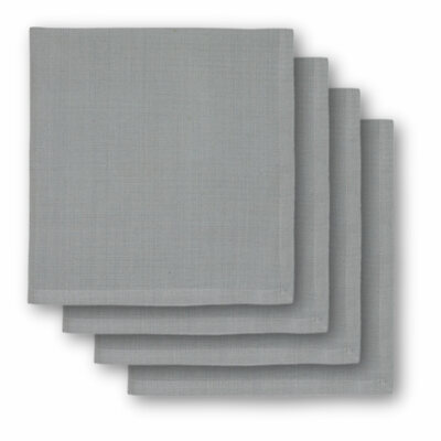 Design Imports Napkins, Dove Gray - Set of 4 (90516)-image