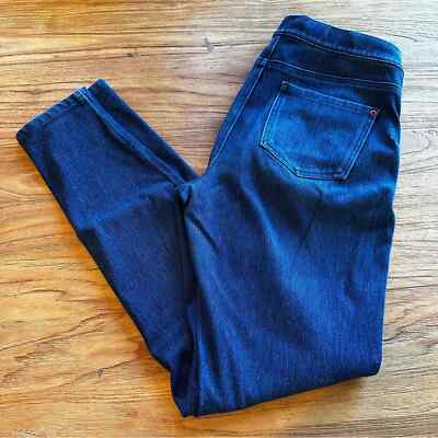 Spanx Womens Spandex Denim Jeans Soft Comfy Leggings Skinny No Buttons/Pockets M-image