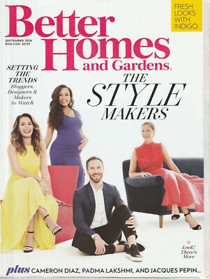 Better Homes & Gardens September 2016 Free & Fast SnH Best Deal on Ebay L@@K !!-image