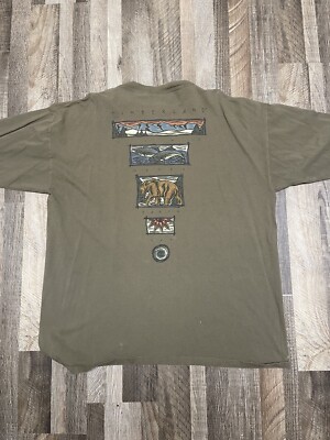 Vintage Timberland “Earth, Wind, Water Sky ” Long Sleeve Graphic T-shirt Size XL-image