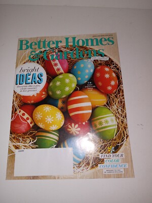 Better Homes and Gardens Magazine April 2022 Bright Ideas-image