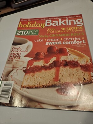 Holiday Baking 210 Recipes & Tips Better Homes and Garden Comfort Magazine-image