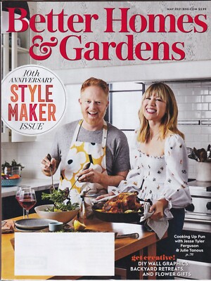 Better Homes and Gardens 10th ANNIVERSARY Style Maker Issue May 2021-image