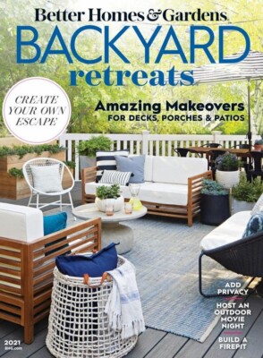 Backyard Retreats Better Homes & Garden Magazine-image