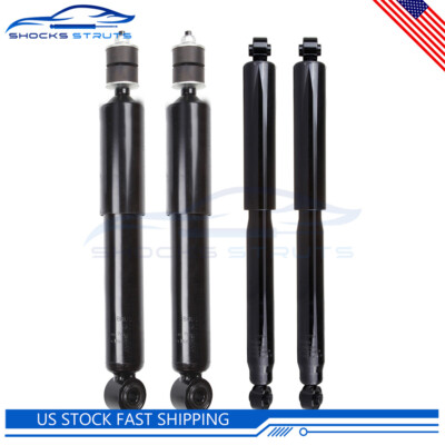 Complete Front Rear Shock Absorbers for Chevrolet GMC Silverado Sierra 2500 HD-image