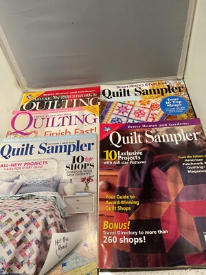 Better Homes & Gardens American Patchwork & Quilting Magazines  Lot of 5-image