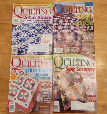 Lot of 10 AMERICAN PATCHWORK QUILTING Magazines Better Homes Gardens -image