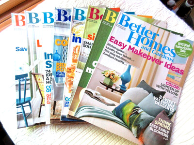 BETTER HOMES & GARDENS X8 2014-15 1,344 PAGES HOME DECOR GARDENS RECIPES STYLE +-image