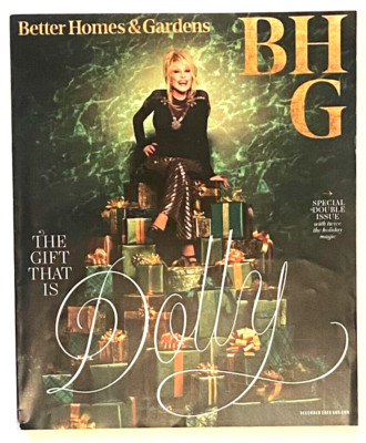 DOLLY PARTON Better Homes & Gardens December 2022 Magazine Special Issue BHG-image