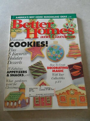 BETTER HOMES & GARDENS Magazine, NOVEMBER 1993, 5 FAVORITE HOLIDAY DESSERTS!-image