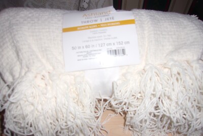 ASHLAND  FALL - AUTOMNE THROW / JETE SIZE;     50  x  60  ONE PIECE NEW-image