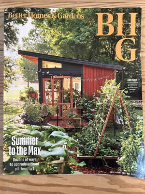 Better Homes & Gardens Magazine July August 2023 Summer To The Max-image