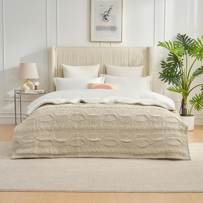 Elegant Chenille Sherpa Reversible Throw Blanket 60x80 for Cozy Living Rooms-image