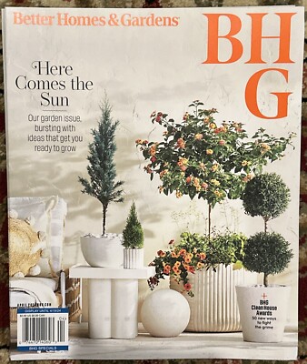 BETTER HOMES & GARDEN MAGAZINE APRIL 2024 Garden Issue-image