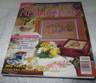 Better Homes & Gardens - Cross Stitch & Needlework Magazine - April 1997 Issue-image