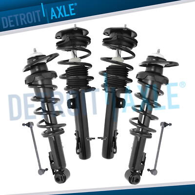 Front Rear Struts w/Coil Springs Sway Bar Links Kit for 2007 - 2015 Mini Cooper-image