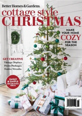 Cottage Style Christmas - Better Homes & Garden Magazine- BRAND NEW-image