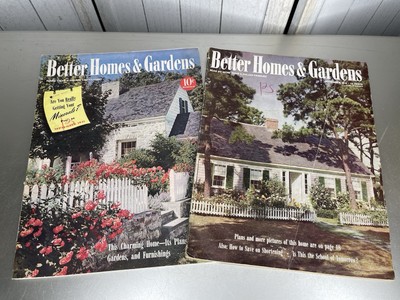 Lot of 2 Vintage Better Homes & Gardens Magazines 1941 & 1945-image