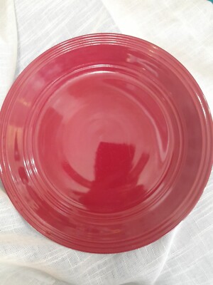 Mainstay Stoneware Dinnerplate Replacement Red 10 1/2 Inches-image
