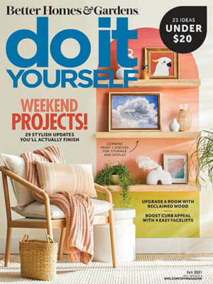 BRAND NEW Better Homes & Gardens Do It Yourself Volume 28 FALL 2021  free ship-image