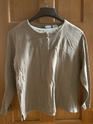 Bobbie Brooks Ladies Long Sleeve Super Cozy Shirt Size Large-image