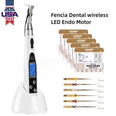 USA Dental Wireless LED Endo Motor 16:1 Contra Angle/Endodontic NiTi Rotary File-image