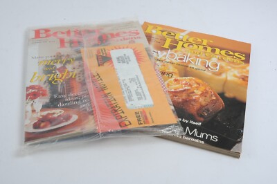 Vintage Dec 1998 & Nov 2000 Better Homes & Garden Christmas & Thanksgiving Magaz-image