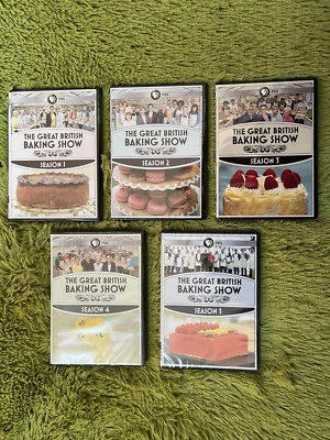 (All 5 series) THE GREAT BRITISH BAKING SHOW complete series US REGION 1 DVD-image