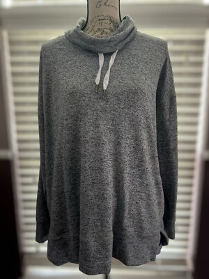 Cozy Cowl Neck Sweater- XLarge-image