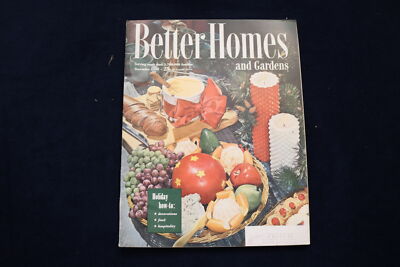 1953 DEC BETTER HOMES AND GARDENS MAGAZINE - HOLIDAY HOW TO'S COVER - E 11617-image