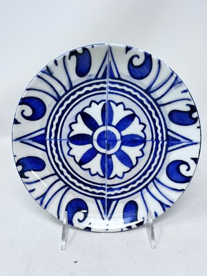 Pier 1 Imports Azul Tile Dessert/Salad Plate 8 1/4”-image