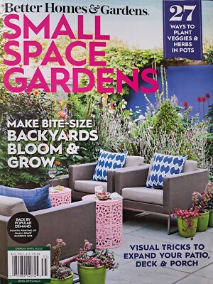 Small Space Gardens Better Homes & Gardens Magazine-image