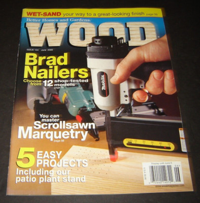 Better Homes & Gardens Wood Magazine Issue 124 June 2000-image
