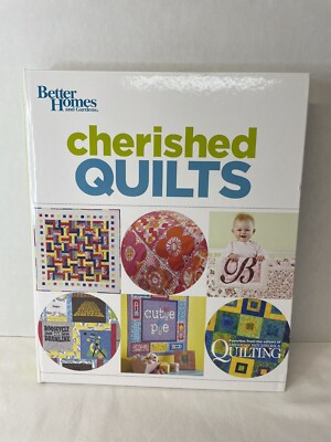 Cherished Quilts by Better Homes and Gardens Hardcover Spiral Bound (2014)-image