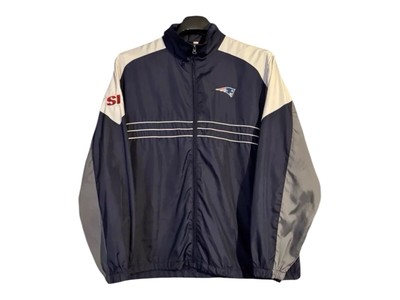 Vintage Y2K NEW ENGLAND PATRIOTS SI NFL Football Coach Wind Jacket - XL Men’s-image