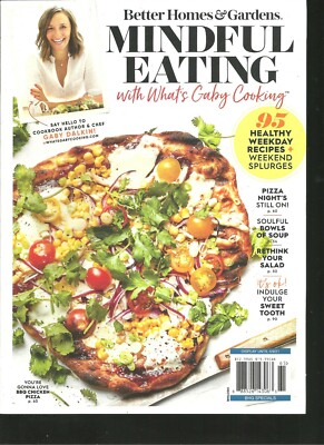 BETTER HOMES & GARDENS MAGAZINE MINDFUL EATING 2021.-image