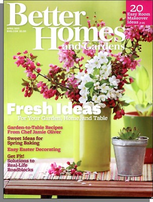 Better Homes and Gardens - 2011, April - Fresh Ideas For Garden, Home, Table-image