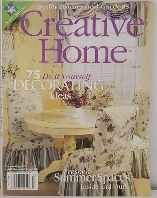 Better Homes And Gardens Creative Home July 2001-image